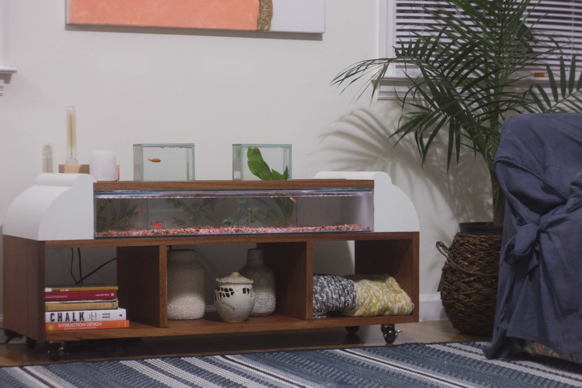 Tank-A: The All-in-One Aquarium Furniture System